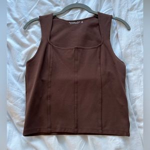Abercrombie corset tank top